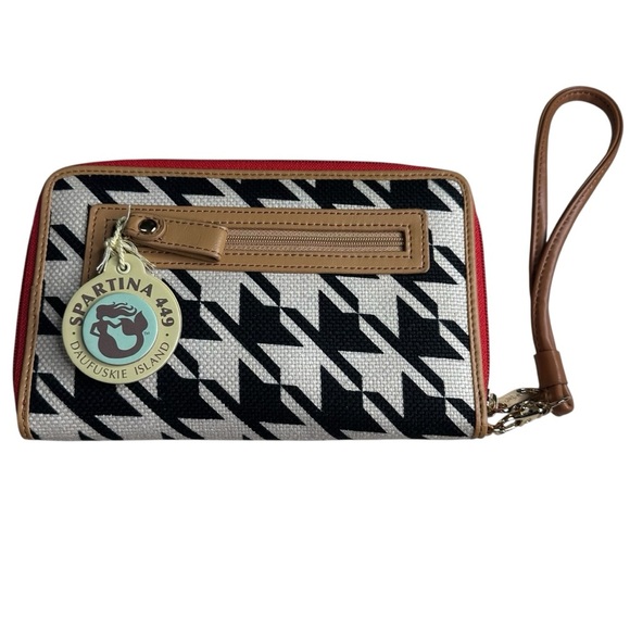 NWT Spartina 449 Stoddard Linen and Leather Wrislet - Picture 2 of 9